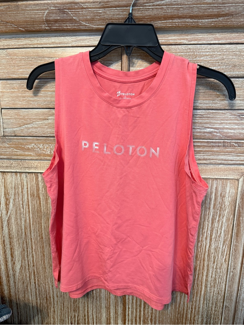 Peloton Women's Coral Muscle Tank Top
